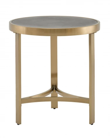 Журнальный столик Адриана 50*50 см серая керамика Stool Group арт.УТ000041497