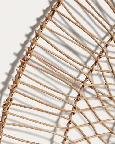 Viviana Зеркало из ротанга с натуральной отделкой Ø 110 см La Forma (ex Julia Grup) арт.147889