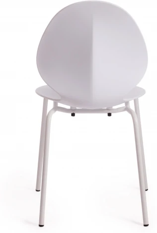 Обеденный стул Tetchair EBAY (Металл,Пластик/Белый)