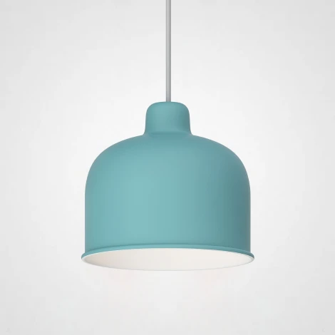 Подвесной светильник (люстра) Grain Pendant Lamp Blue ImperiumLoft Mut (178317-26) (220V, на проводе, круглые)