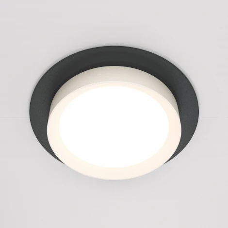 Встраиваемый светильник Hoop GX53 1x15Вт Maytoni Technical DL086-GX53-RD-BW