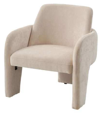 Кресло КУБ (CUBE) цвет AT5139-09 Бежевый, ткань/каркас металл в тканевой обивке AT5139-09 ®DISAUR M-City 64574