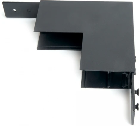 Соединитель внутренний для низковольтного накладного шинопровода, черный Feron LD2002 41979