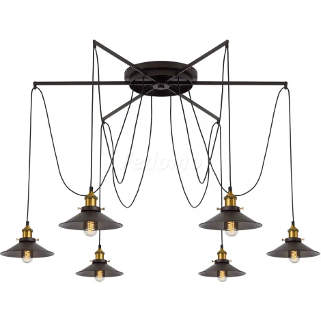 Подвесной светильник Citilux Эдисон CL451261 (220V, на проводе, паук)