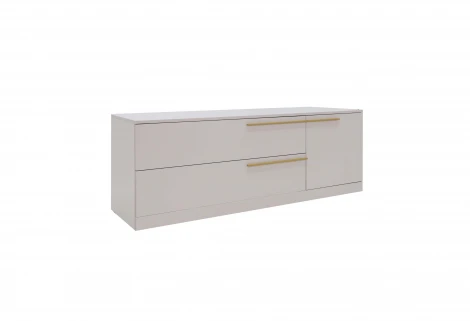 Тумба ТВ -3, Сатиновое золото Ивару Николь 102011