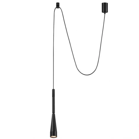 Подвесной светильник светодиодный Odeon Light Pix 7030/6L черный/металл/металл IP20 LED 6W 389Лм 38° 3000K 220V (на проводе)