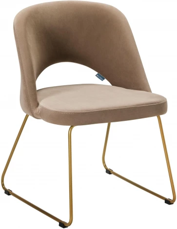 Стул Lars Diag beige/Линк золото R-Home арт.410120134h_Diag beige