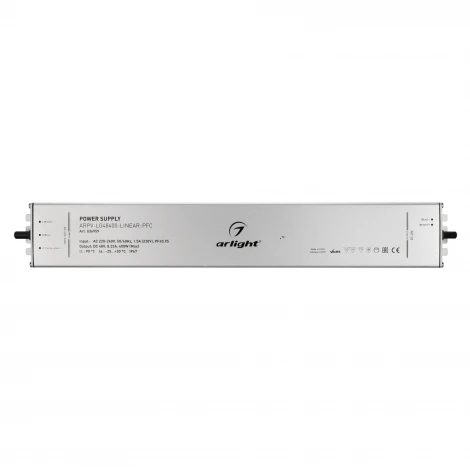 Блок питания ARPV-LG48400-LINEAR-PFC (48V, 8.33A, 400W) (Arlight, IP67 Металл, 5 лет) 036959