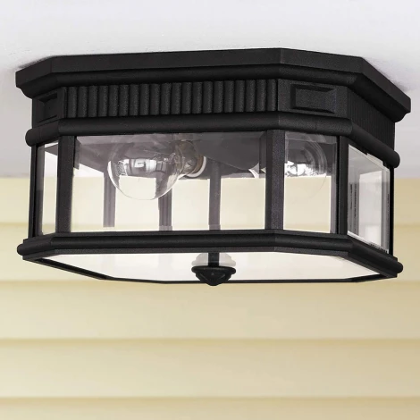 Потолочный светильник уличный Feiss Cotswold Lane FE-COTSLN-F-BK
