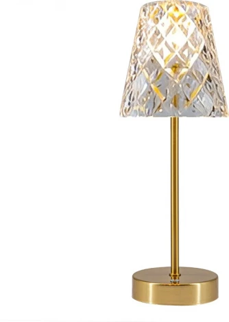 Настольная лампа c зарядкой от USB L'Arte Luce Bechero L64032.70 bronze (LED, диммер)