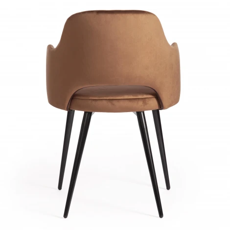 Кресло VALKYRIA (mod. 711) бежевый barkhat 5/черный (ткань/металл)