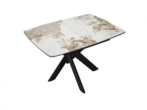 Стол DikLine DKB110, Керамика PANDORA глянец, опоры черные арт.00-00079871