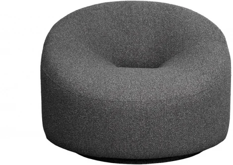 Кресло Garda Decor LUNA-2K-СЕР Flona SER (Серый)