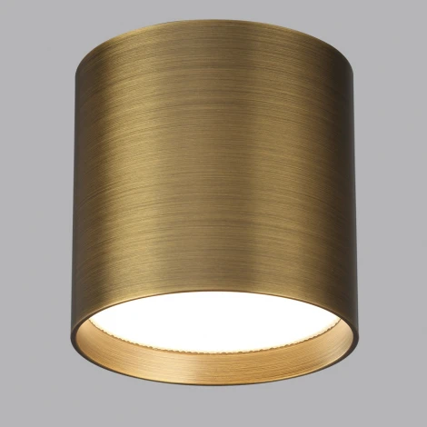 Потолочный светильник накладной Odeon Light Oben 7128/8CL бронза/металл IP20 LED 8W 480Лм 3000K/4000K/6000K 120° 220V