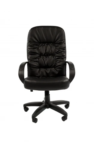Офисное кресло Chairman 416 Россия ЭКО черный матовый
