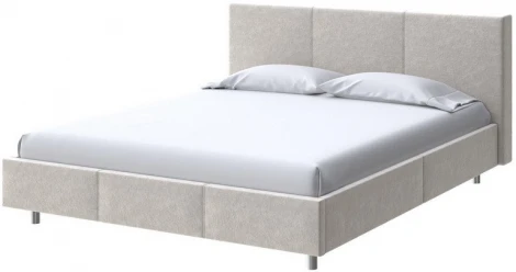 PROxSON Кровать Novo (Ткань: Велюр Gratta 1 Шампань) 90x200