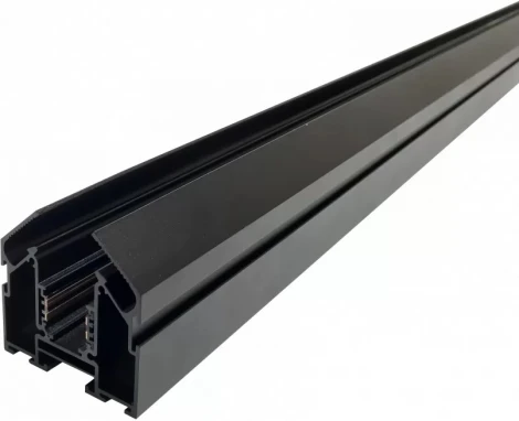 Шинопровод магнитный встраиваемый гарпунного типа для натяжного потолка iLedex Vision48/22 4822-61/60-2000-BK