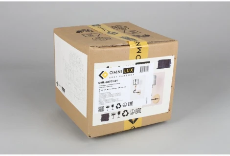 Бра Omnilux Ausonia OML-68701-01 (220V, хрусталь, круглые)