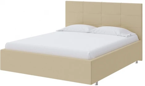 PROxSON Кровать Neo (Экокожа Бежевый) 90x200