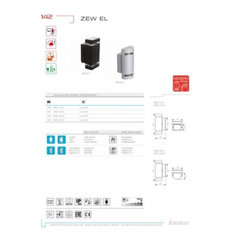 Архитектурная подсветка Zew El 22443 (220V, IP44)