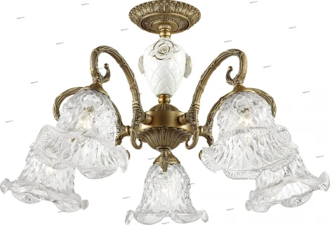 Потолочная люстра Odeon Light Victori 2884/5C