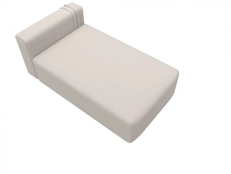 Модуль канапе Лига-060 НПБ (ЛДСП,Брус,Фанера,Замша/Бежевый) Лига Диванов 129563