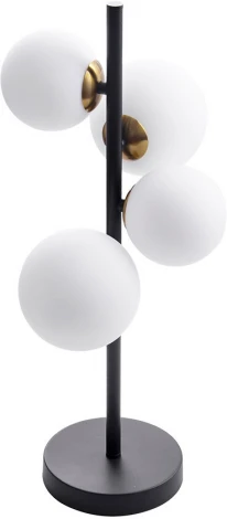 Настольная лампа Arte Lamp Gemini A2243LT-4BK (220V, выключатель, шарики)