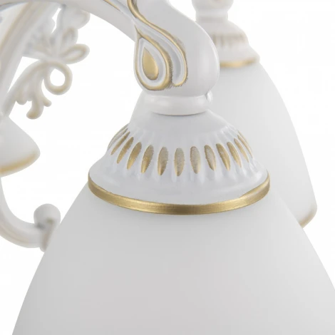 Подвесная люстра Arte Milano AM343837 347837/6 WT+G (220V, на цепи)