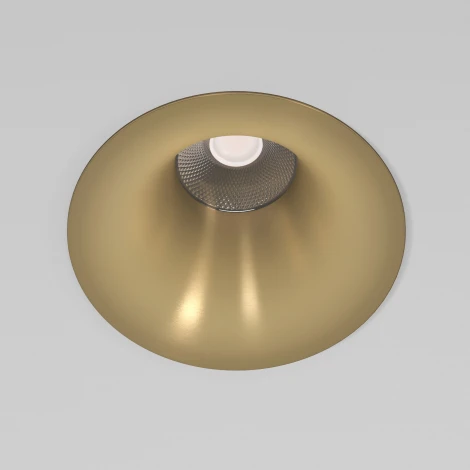 Встраиваемый светильник светодиодный Elektrostandard Bliss 25070/LED 15W 4000K латунь (220V, круглые)