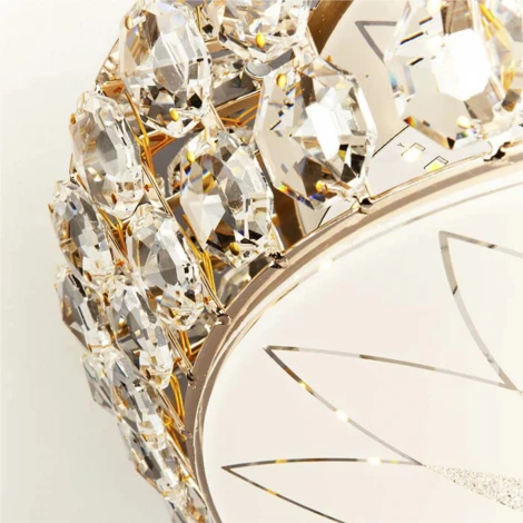 Потолочный светильник светодиодный с пультом с регулировкой цветовой температуры и яркости LED4U LED4U L1111-600 GD