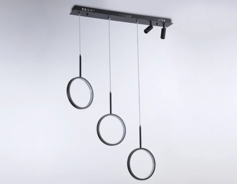 Подвесной светильник Ambrella COMFORT FL5278 (регулировка яркости, LED, 220V, пульт управления, на тросе)