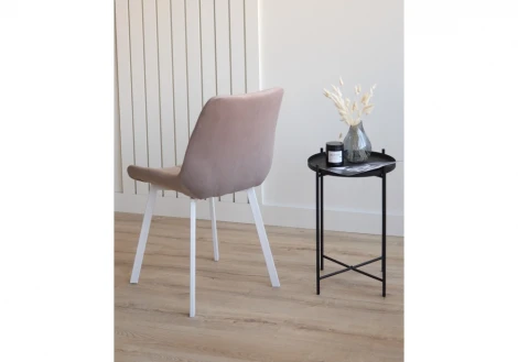 Стул на металлокаркасе Челси 360 П латте (zd 290) / белый np 632494