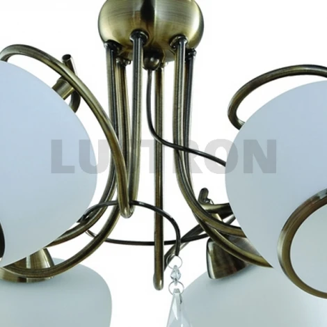 Потолочная люстра IDLamp 802 802/6PF-Oldbronze