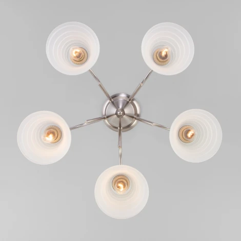 Потолочная люстра Eurosvet Dana 30173/5 сатин-никель