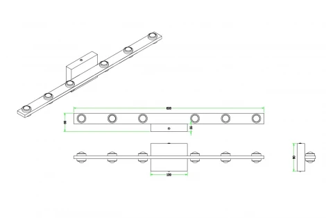 Настенный светильник Zortes Scoup ZRS.10112.06 (LED, 220V)