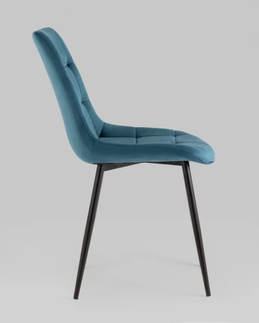 Стул Stool Group Флекс New велюр сине-зеленый 4 шт. арт.УТ000039332