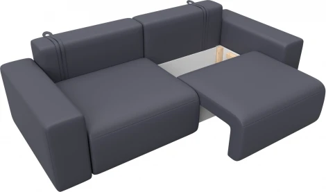 Диван прямой Лига-036 НПБ Классик Лига Диванов (Экокожа) арт.127653