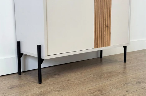 Доминика Шкаф двухдверный Mebelson (ЛДСП/Дуб крафт золотой) арт.174981,3369