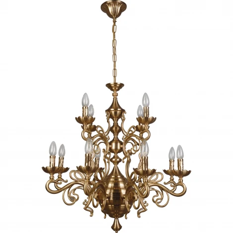 Подвесная люстра N-Light 312 312-12-52 старое золото