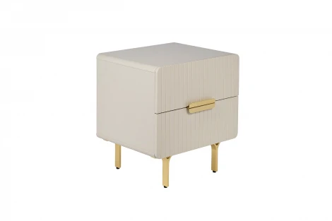 40AD-00050 Тумбочка светло-бежевая 50*41,5*55 см Garda Decor