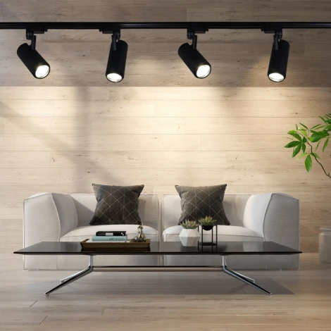 Трековый светильник светодиодный Reluce 06720-9.3-001QY LED20W BK (220V)