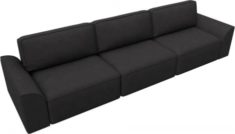 Диван прямой Лига-048 НПБ Лонг Лига Диванов (Замша) арт.128261