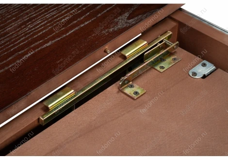 Деревянный стол Woodville Коул орех / коричневая патина 450822