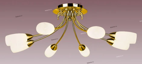 Потолочная люстра N-Light PX-0041 PX-0041/8A satin gold