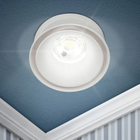 Встраиваемый точечный светильник ЭРА KL94 WH (12V)