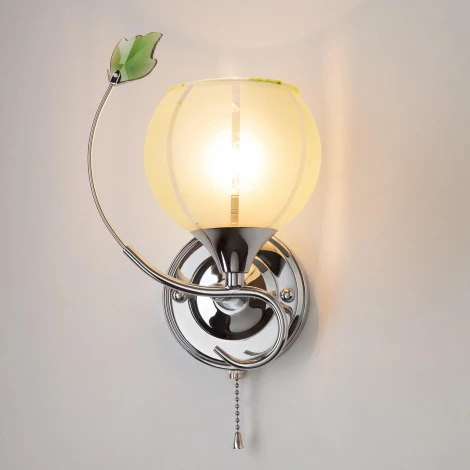 Бра Eurosvet 3457 3457/1 хром/зеленый