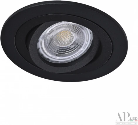 Встроенный точечный светильник APL LED Ingrid 3322.TCH111R/BK (круглые)