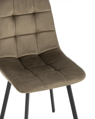 Стул Chilly велюр коричневый Stool Group арт.УТ000039624