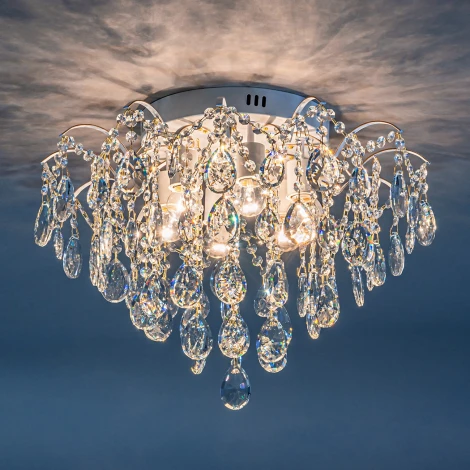 Люстра потолочная Selena 1126/6 E27*60W White/Gold