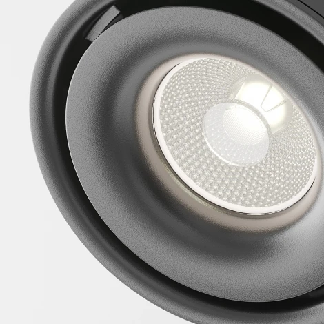 Трековый светильник Yin Unity 4000K 15Вт 24° LED (однофазный) Maytoni Technical TR084-1-15W4K-B (220V, круглые)